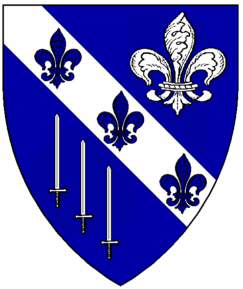 The arms of Adeline de Montfort