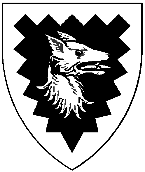 The arms of Aldric of Wolfden