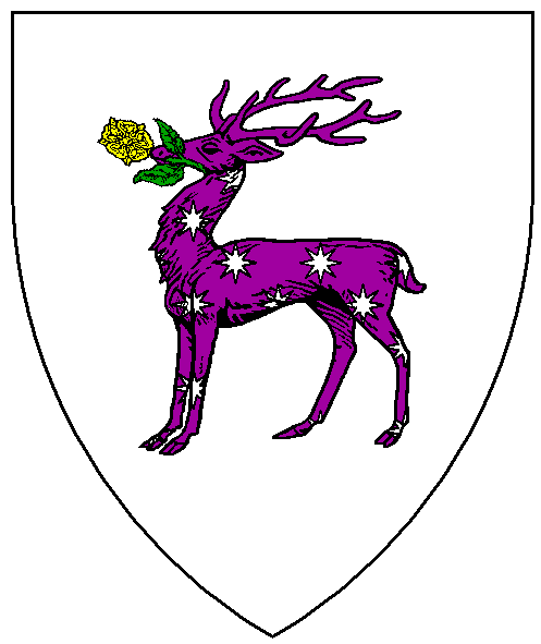 The arms of Alexandrine Starbuck Byfield