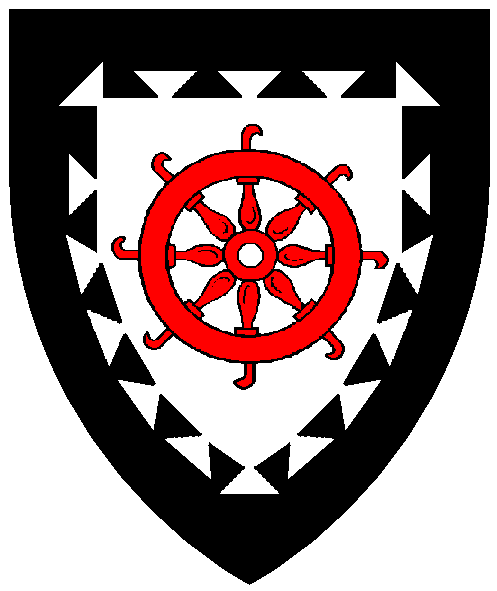 The arms of Ameline de Colwell