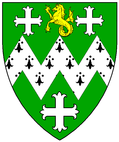 The arms of Angharad of Chester