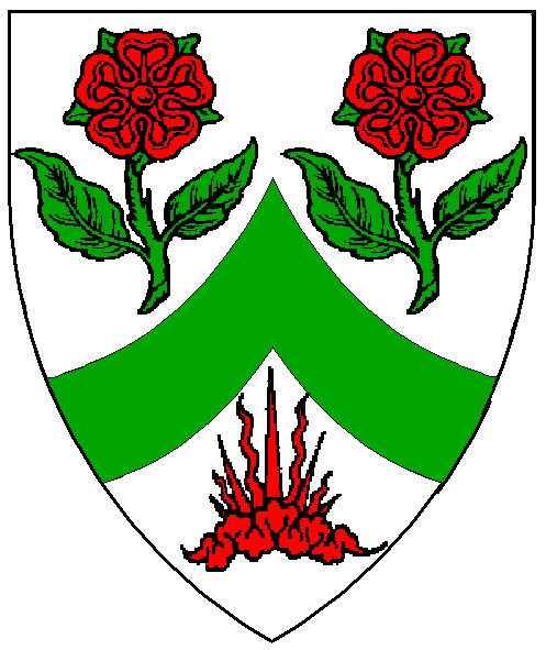 The arms of Anne of Huntingdon Loxley