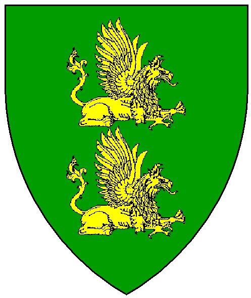 The arms of Benedick von Greifswald
