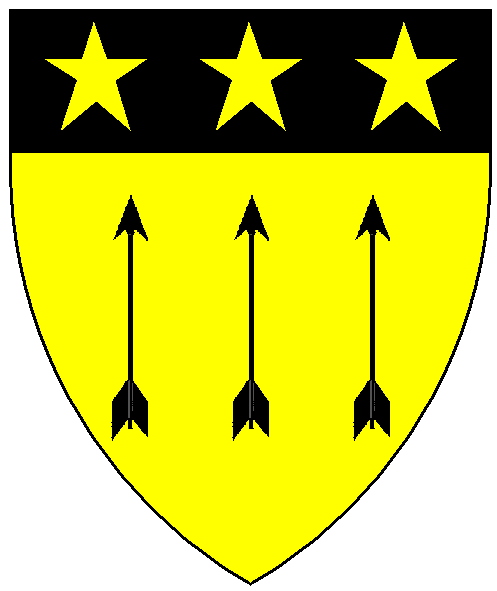 The arms of Brett of Abertridwr