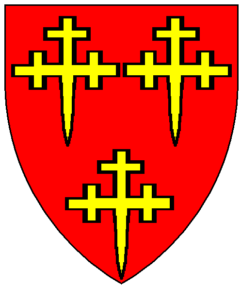 The arms of Cathleen de Barre