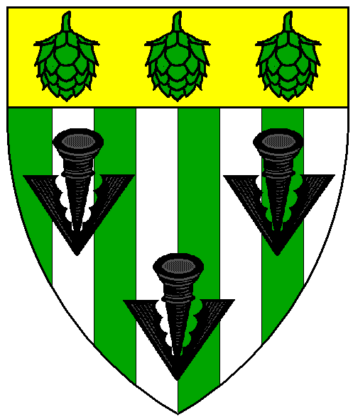 The arms of Edward Cooper
