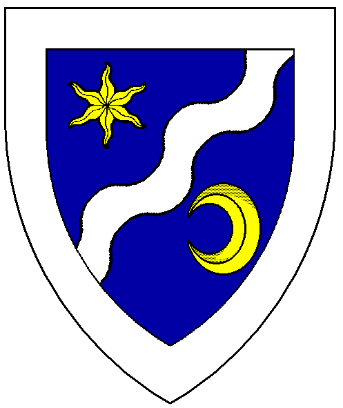 The arms of Eleanor de Foresta
