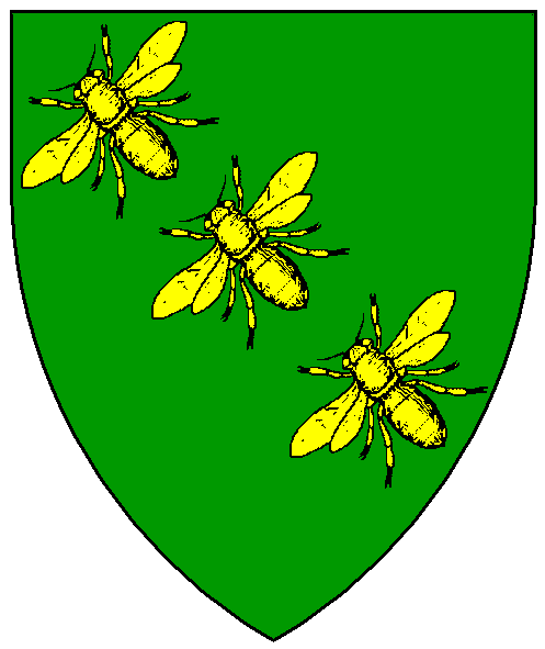 The arms of Eleanor du Pré