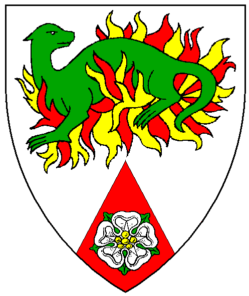 The arms of Elizabeth Saunders