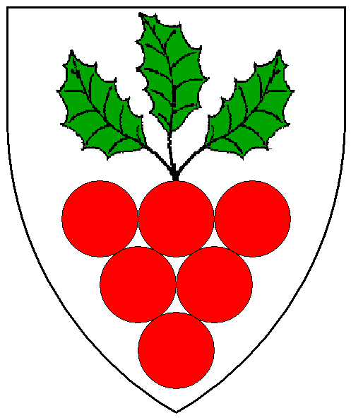 The arms of Elswyth of Bery
