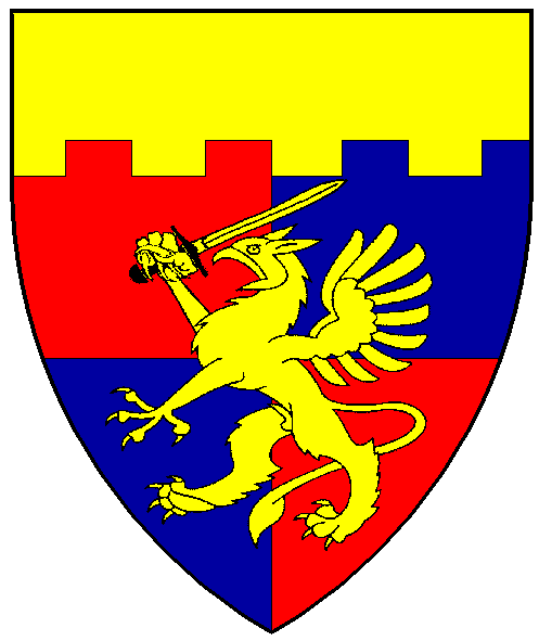 The arms of Galen Wulfric