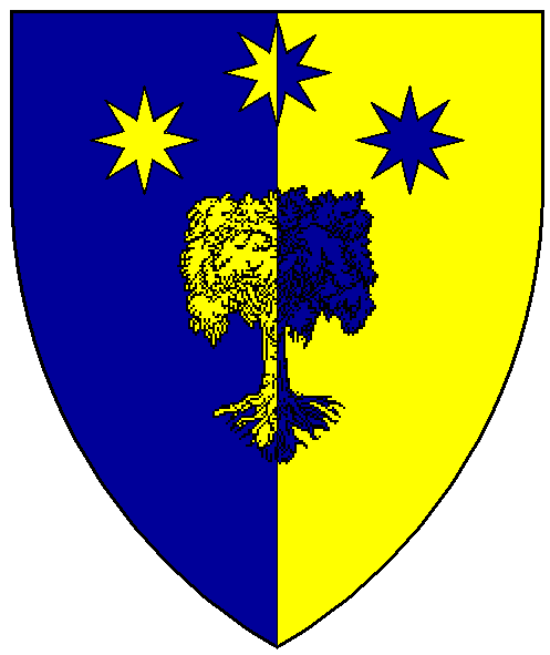 The arms of Gareth of Greymarch