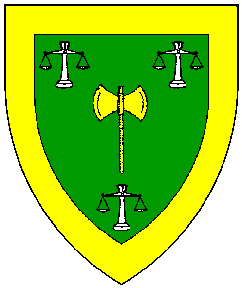 The arms of Gavin the Gruesome