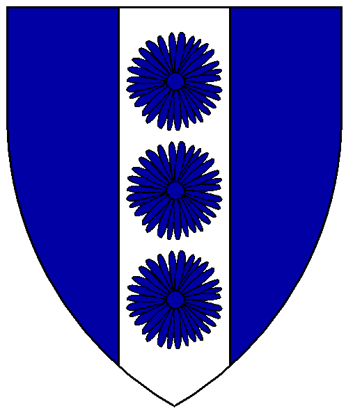 The arms of Genevieve des Champs