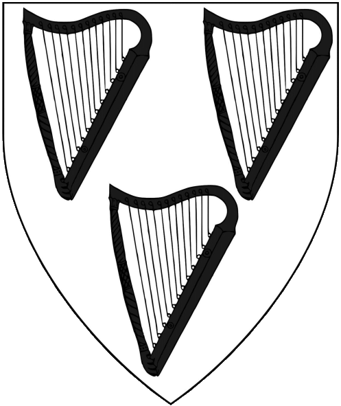 The arms of Geoffrey of Exeter the Wanderer