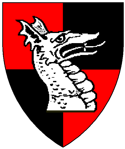 The arms of Giles Leabrook