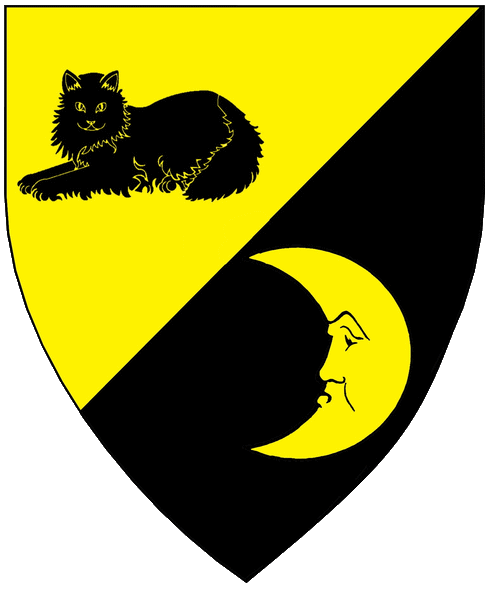 The arms of Gryffen Bladesmyth