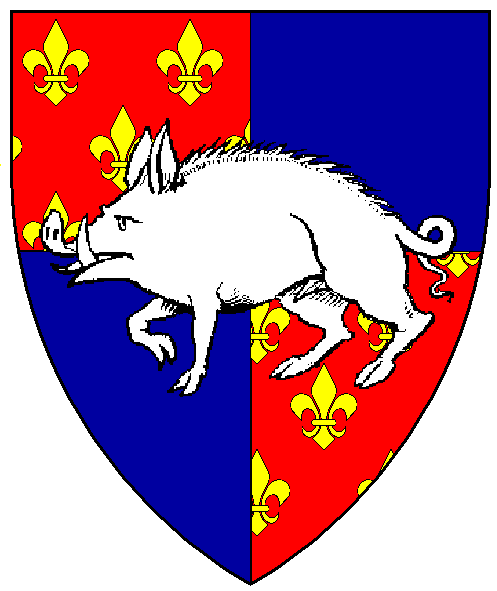 The arms of Guillaume d'Oze