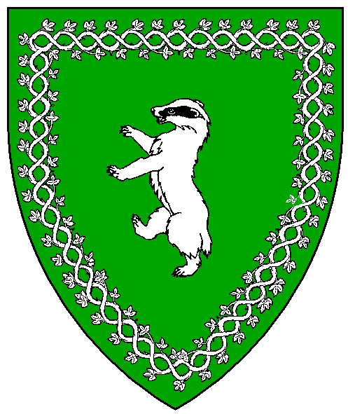 The arms of Heilvé Silfrahárr