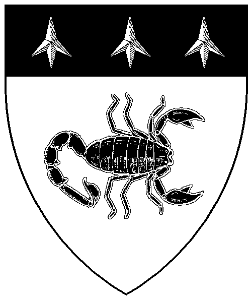 The arms of Hephzibah MacLeod of Kilmuir