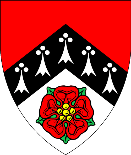 The arms of Isabella Rose Gardiner