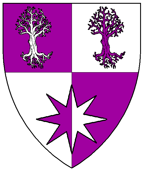 The arms of Isabella de Mellis