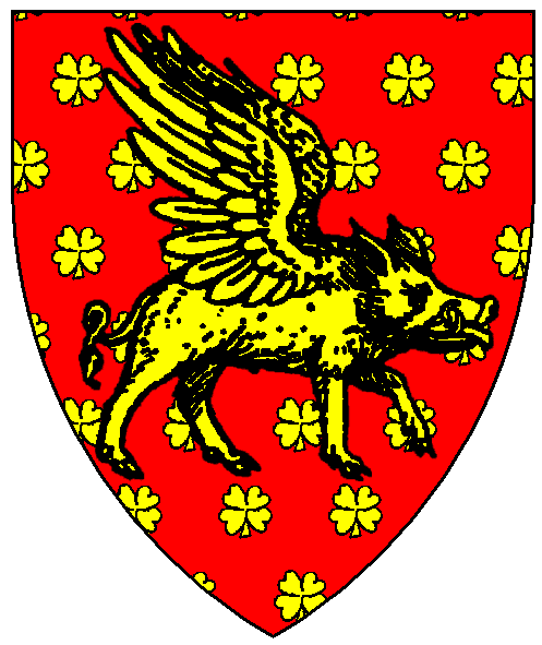 The arms of Isobel Bacon