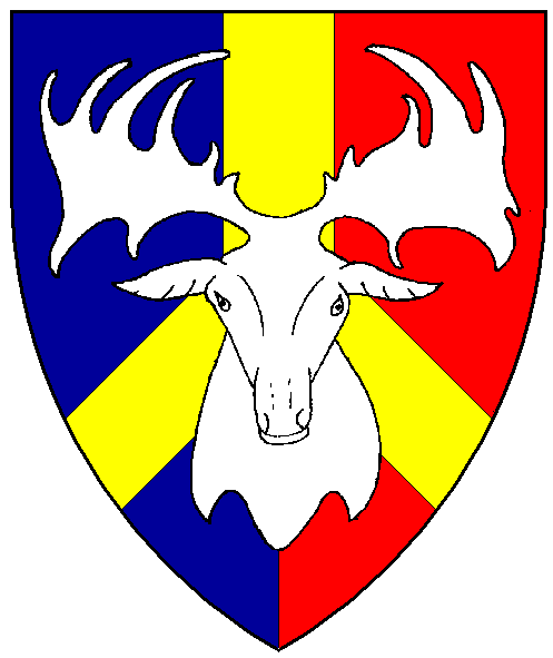 The arms of Janeta of Lindisfarne