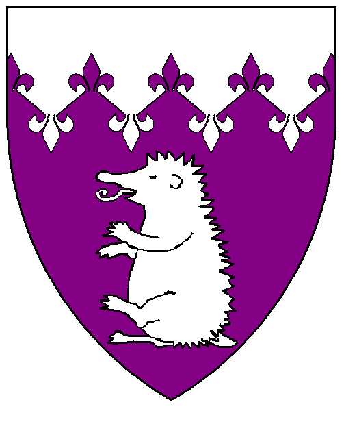 The arms of Josseline de la Cour