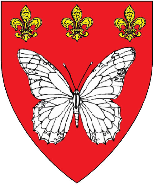The arms of Kiriel du Papillon