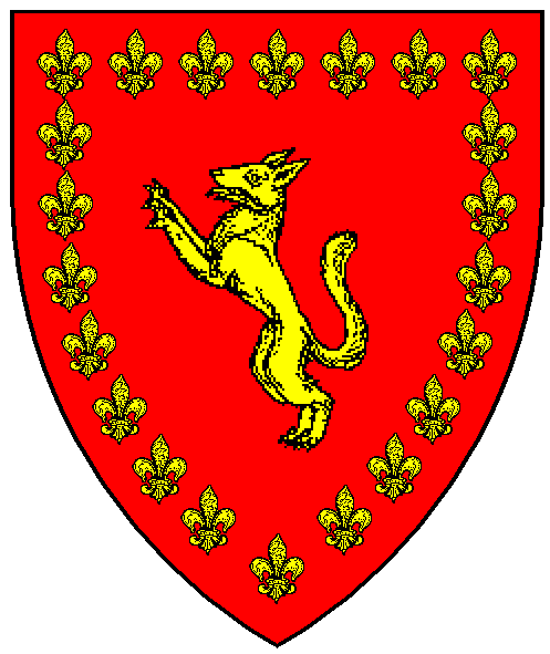 The arms of Lucas d'Avignon