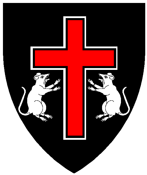 The arms of Ludewicus zum schwarzen Phönix
