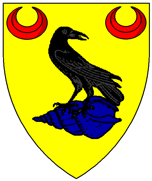 The arms of Lughaid Cnuachd Dharaich mac Aonghuis Dhuibh