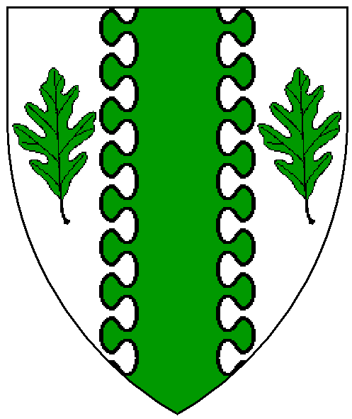 The arms of Madelaine de la Forêt