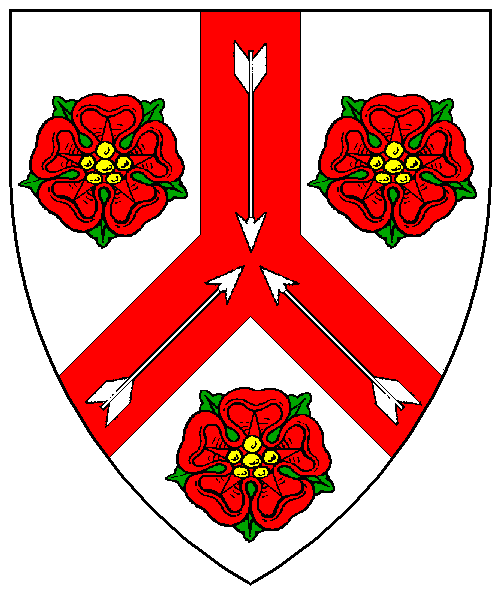 The arms of Milisandia verch Llewelyn