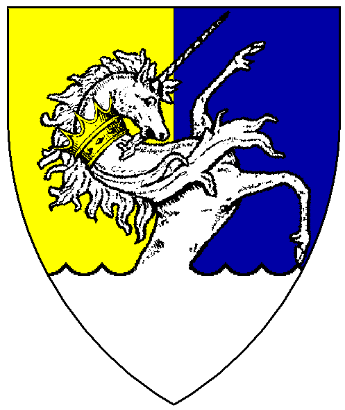 The arms of Muirghein ni Ghrainne
