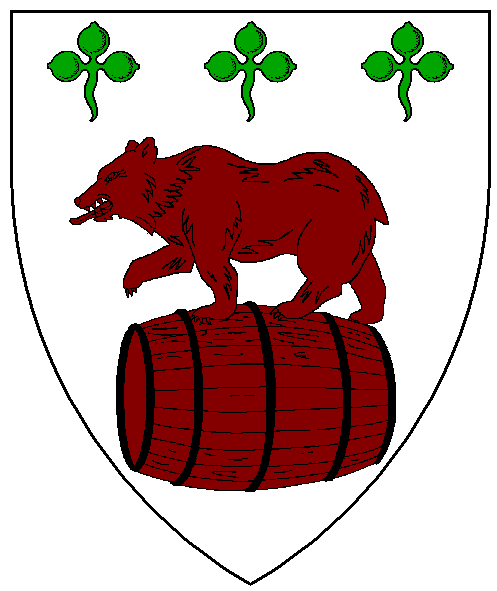 The arms of Nat Fraech hua Éogain