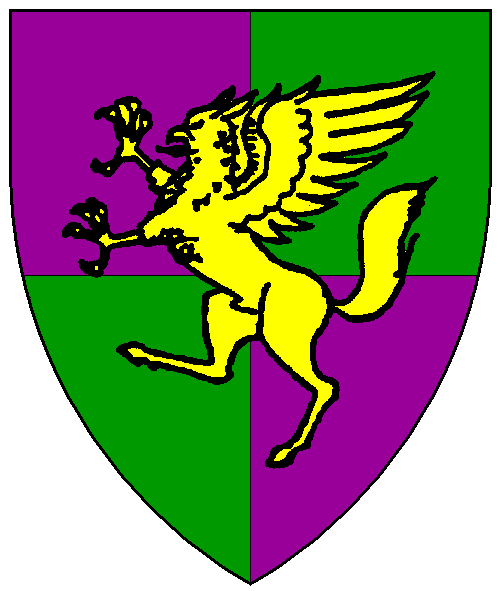 The arms of Nicolette de Coulours