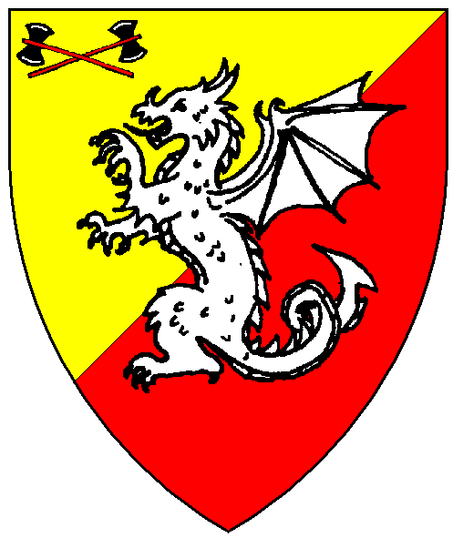The arms of Ninianne æt Séolesigge
