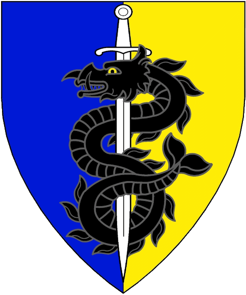 The arms of Oberon of Gildenwick