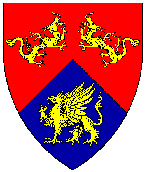 The arms of Seraphina le Dauncer