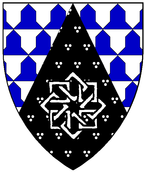 The arms of Tullia de Lacy of Meath