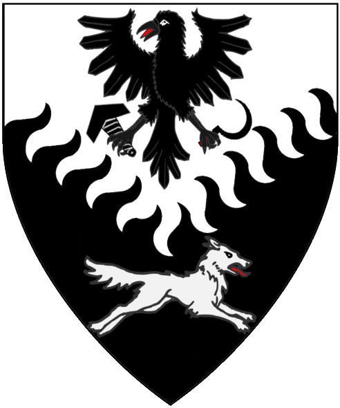 The arms of Ulfviðr náttfari Hrafnsson