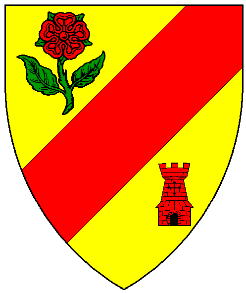 The arms of Ulric le Alefondere