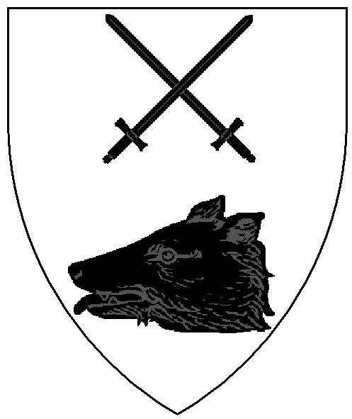 The arms of William the bear Rose