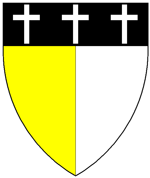 The arms of Wintherus Alban of Oxley