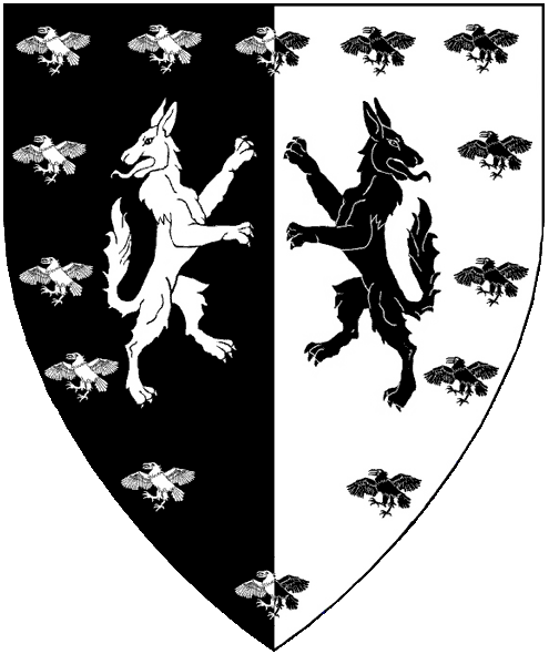 The arms of Wulfric h{y-}regilda