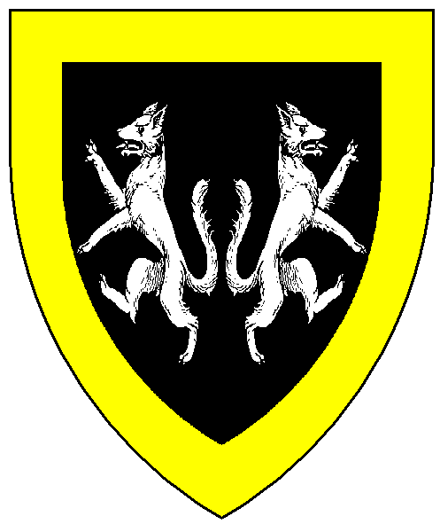 The arms of Yevan de Leeds