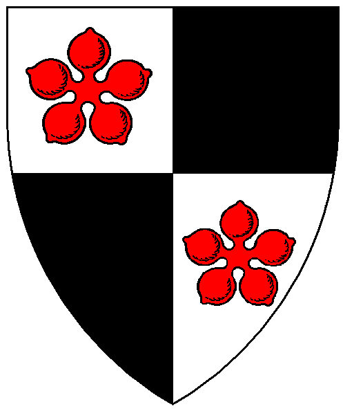 The arms of Ysabella de Montrose