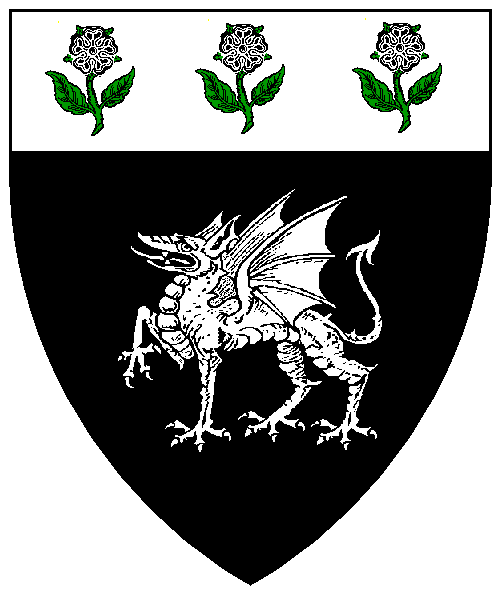 The arms of Sian Llwydwyn